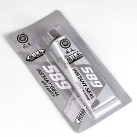 回天角斗士589硅酮588免垫密封胶高温耐高温银色9085