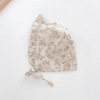 Children's demi-season lace bodysuit, clothing for new born, Korean style, long sleeve, floral print