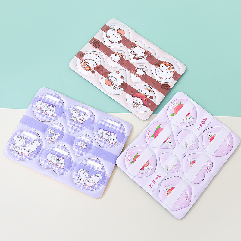 Fábrica personalizada recolección serie de polvo de cojín de aire no comer polvo de poliuretano herramienta de maquillaje de esponja seca y húmeda