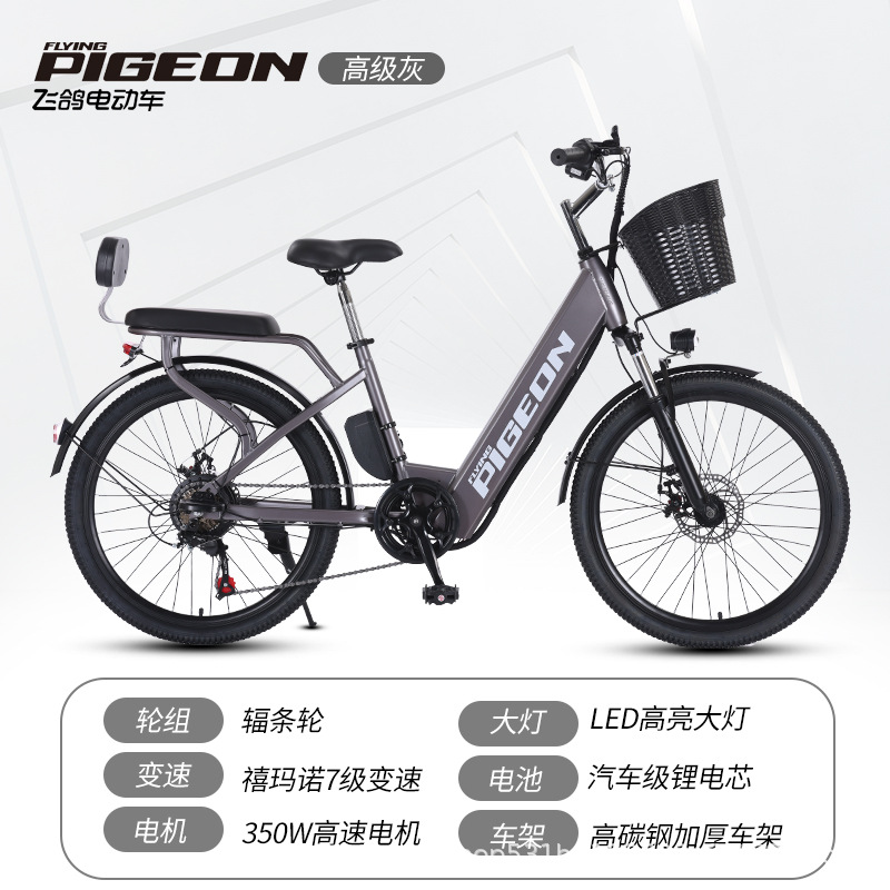Bicicleta eléctrica con batería de litio, bicicleta de montaña de 24 pulgadas, bicicleta asistida por energía, bicicleta eléctrica estándar nacional 3C, Qili Electric