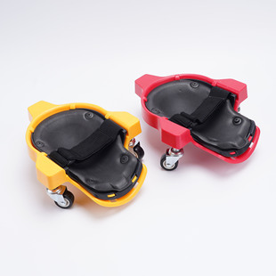 Multifunctional Pulley Knee Pad Slide Car Decoration bricklayer beauty sewing multi-scene Universal Knee Pad Soft Silicone Kneeling Pad