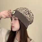 Демисезонная удерживающая тепло шапка, брендовая кепка, в корейском стиле