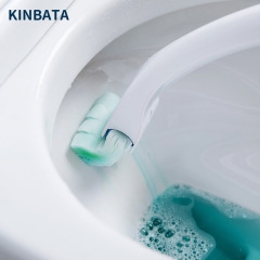 クロスボーダー金畑使い捨てトイレブラシセットトイレブラシロングハンドル使い捨て交換ヘッドトイレブラシ