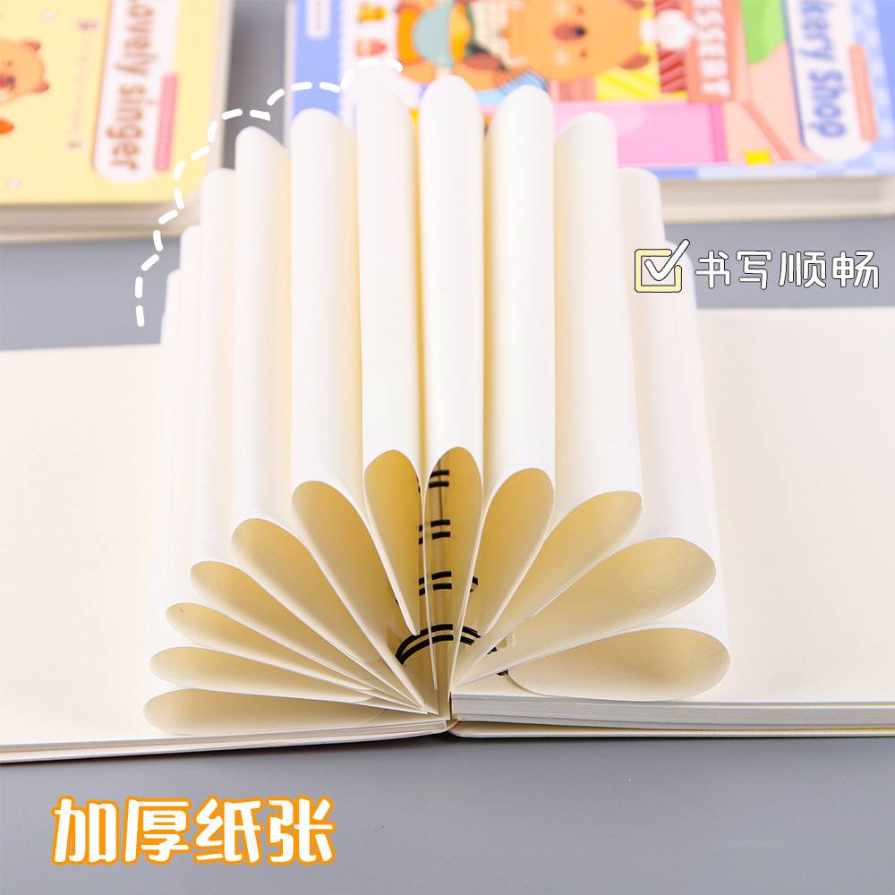 Creativo A7 bobina de flip lateral libro de palabras de bolsillo libro de cuaderno mini cuaderno A7 cuaderno al por mayor