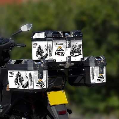 Side Box, Waterproof and Crash-Resistant, Motorcycle trunk