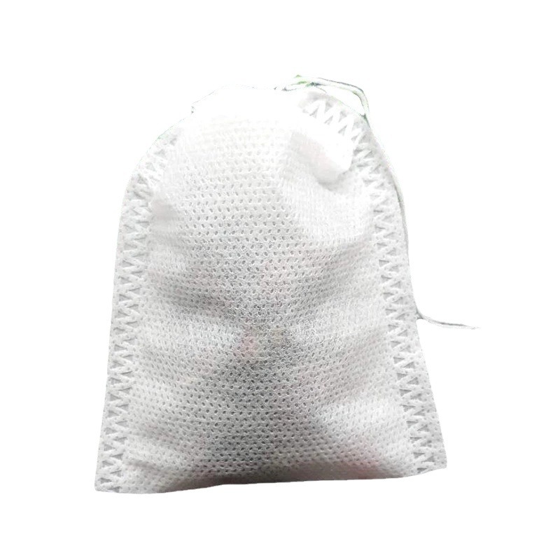 Desechable no tejido cordón bolsa de té bolsa de filtro de escoria bolsa de pie bolsa de Medicina China halógena