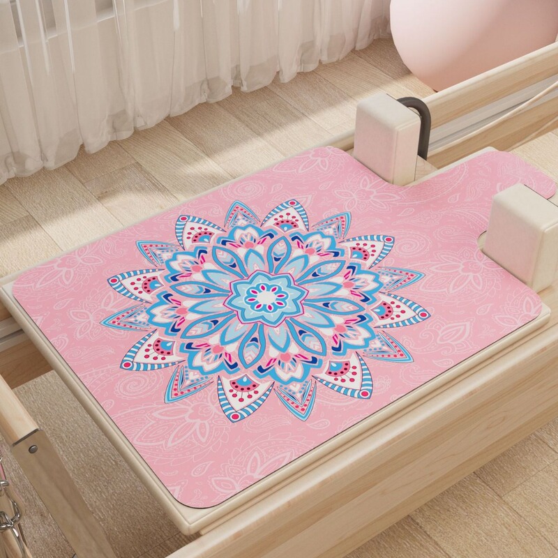 Cross-border suede Pilates core mattress sweat-absorbent non-slip oversized fitness mat pu rubber yoga auxiliary mat