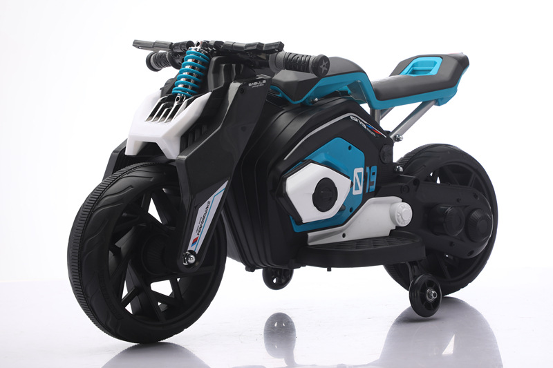 Comercio exterior para niños motocicleta eléctrica niñas y niños triciclo recargable bebé puede montar coche de juguete coche de batería de control remoto