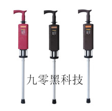 电动智能折叠拐杖凳一键开合智能拐杖全自动老人出行折叠凳子