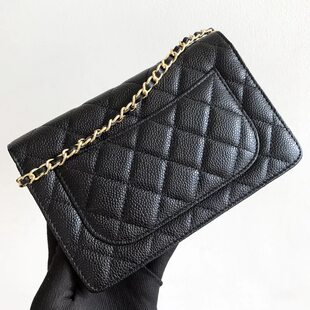 Design quality fashionable shoulder bag, purse with diamond pattern, mobile phone, genuine leather