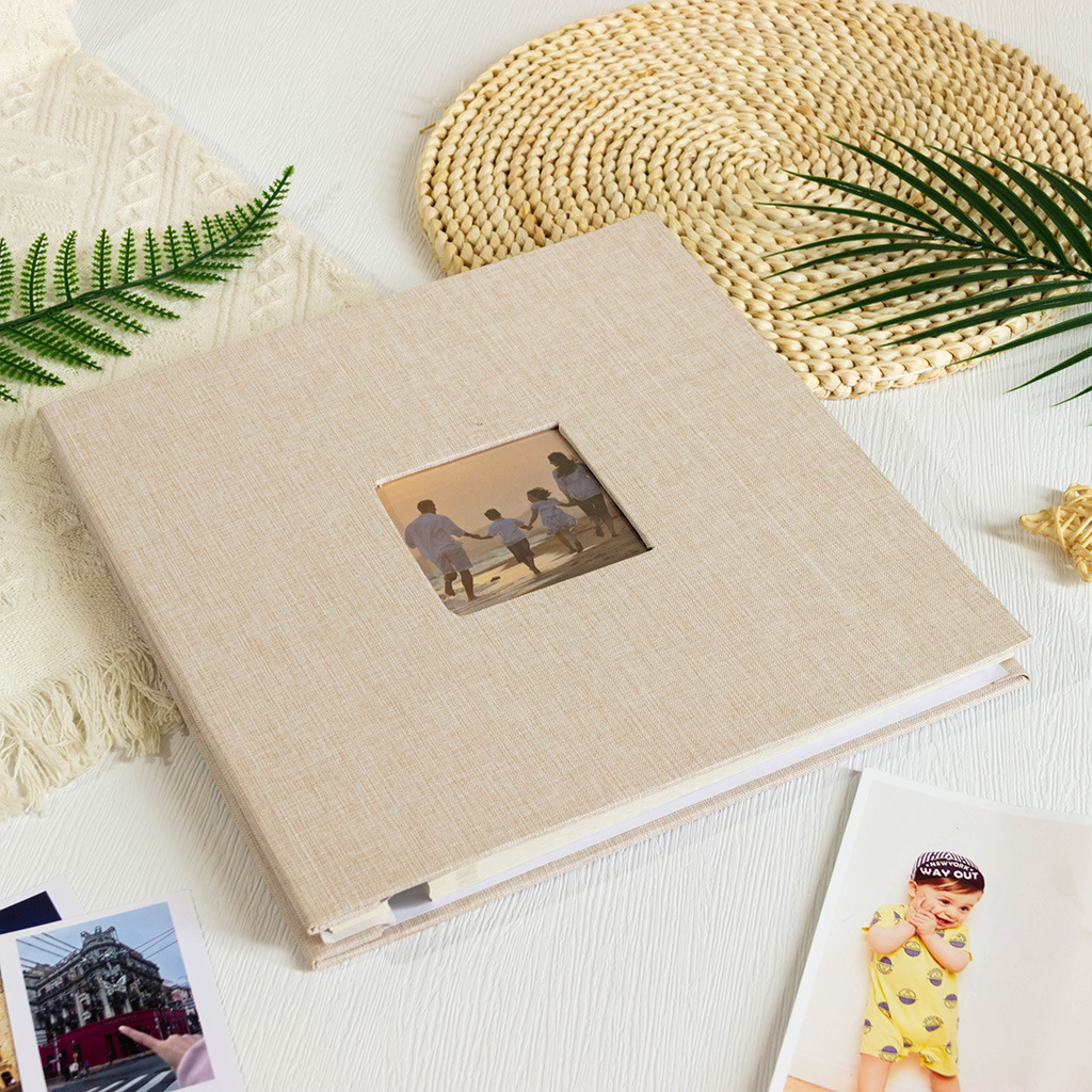 16인치 베이지 사각 + 비행기 상자