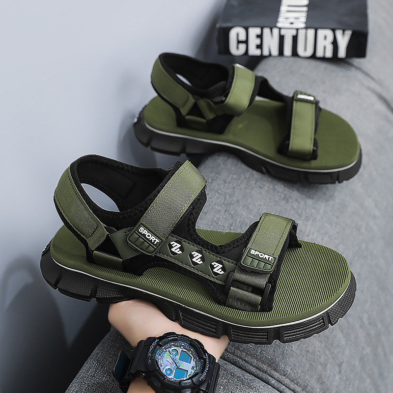 Zapatos para hombres verano 2025 nuevas sandalias antideslizantes para niños Eva zapatillas de playa para hombres