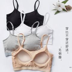 Ladies' integrated cup breast pads, strapless beauty back sports bra, shaping, wireless sports bra, wholesale