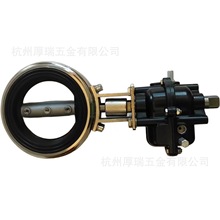 D671X型耐高温EPS泡塑机械配件气动扇形蝶阀不锈钢阀板软密封排污