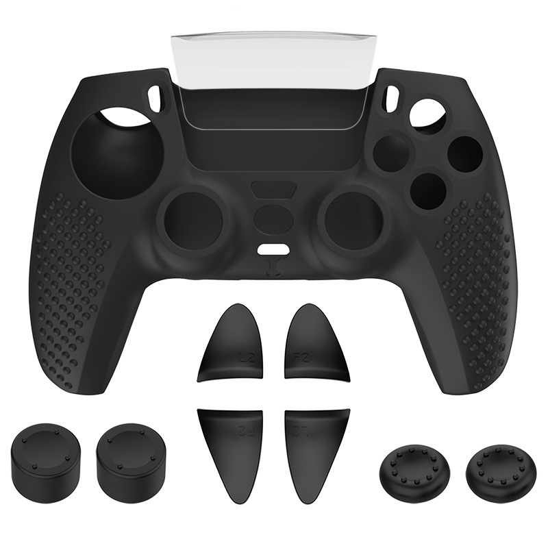 Funda protectora de silicona para el control Pro de PS5 Slim Elite Edition, cubierta para botones de gatillo, tapa para palanca de mando, accesorios periféricos para juegos.