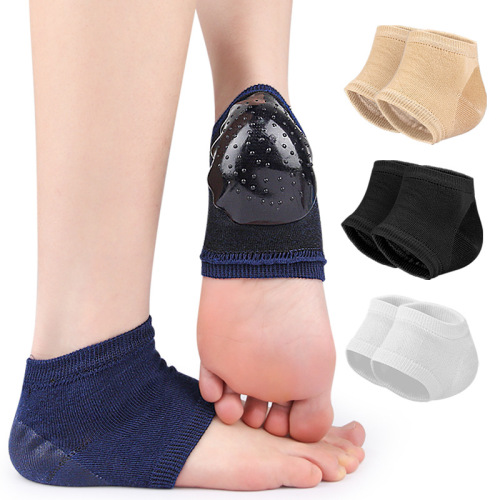 Heel gel anti-dry crack protection socks sole anti-crack socks for men and women heel stickers soft gel protection
