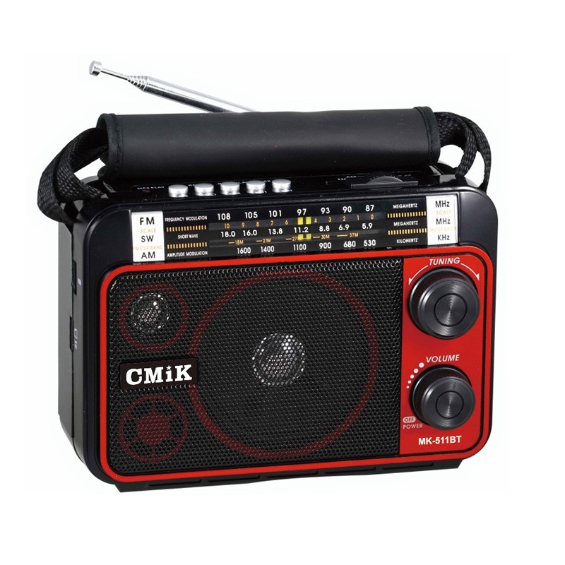 MK-511BT de comercio exterior transfronterizo Radio Bluetooth Tarjeta multifuncional de sintonización multibanda de alta calidad Disco U portátil