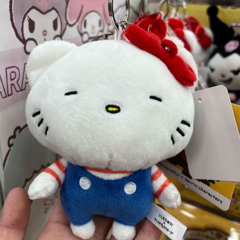 新款大头HelloKitty小挂件毛绒玩具可爱KT猫公仔百搭包包挂饰礼物|undefined