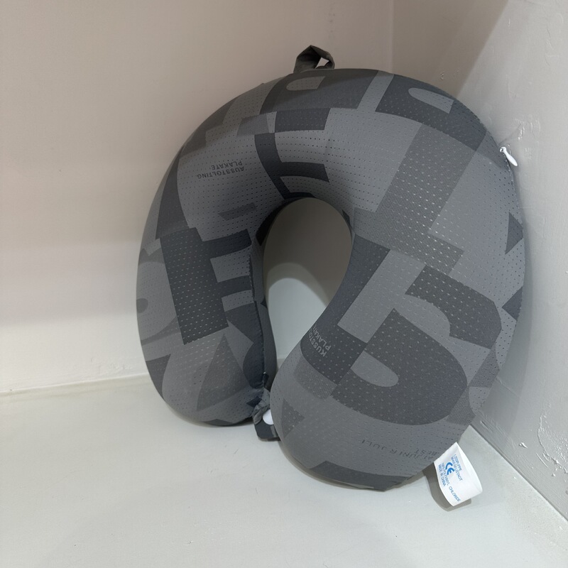 氷の糸の丸いプリントのu型枕の夏の記憶綿の氷の糸はゆっくりとスプリングバックします。|undefined