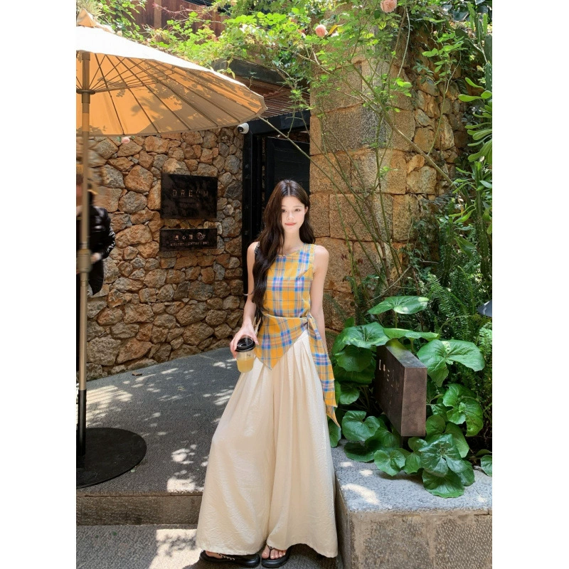 Реальный снимок и реальная цена, клетчатый топ с допамином, нерегулярный топ