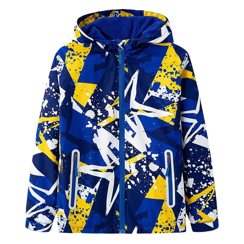Spring and Autumn New Boys' Rush Clothes Windproof Waterproof Warm Coat for Middle and Large Children's Sports Coat Children's Jacket