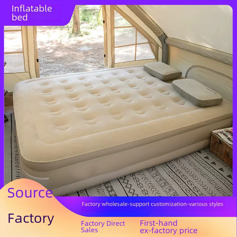 Sophisticated mattress for camping, handheld foldable automatic tandem bike