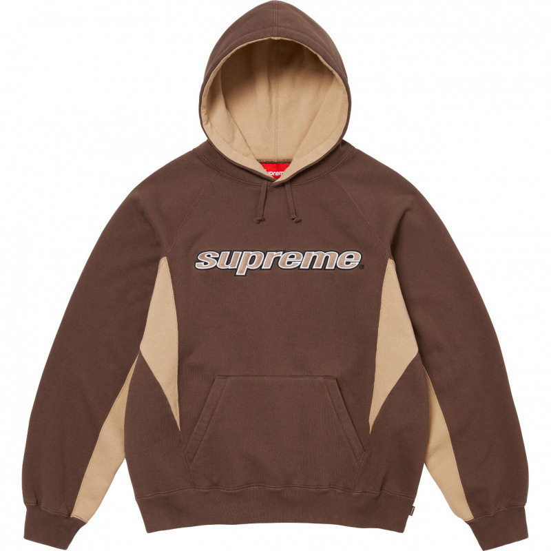 高版本supreme25SS 潮牌HOODED SWEATSHIRT 大LOGO加绒帽衫卫衣|undefined