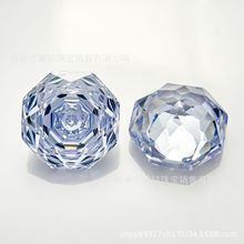 八边千禧玫瑰切锆石高碳钻美甲钻爆闪耳钉锆手工指甲饰品5mm-12mm