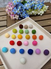 ��Ʒ1.5CMë��С�����ֹ�������ɫDIY�Ʒ������h�����b�b���