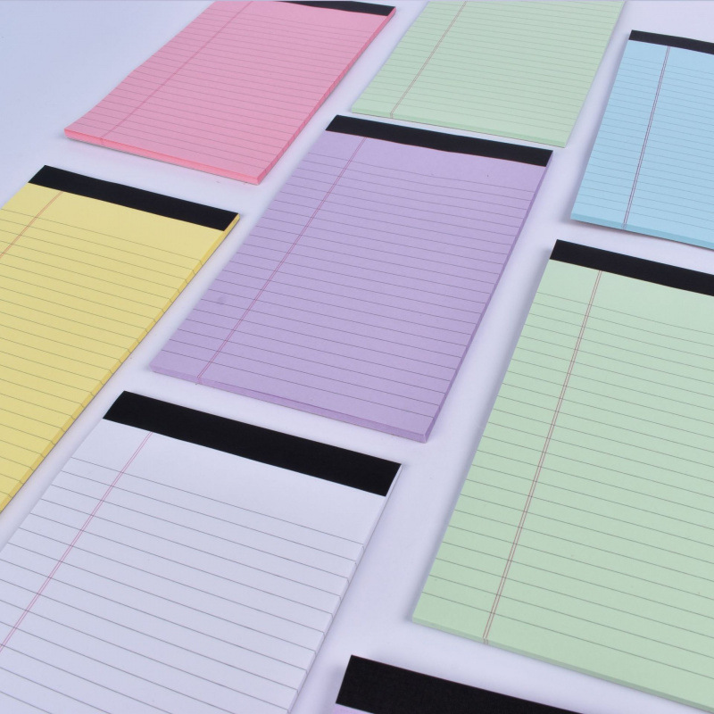 Spot al por mayor libro de papel puede desgarrar a5 papel libreta de notas de papel de línea horizontal de vuelta arriba libreta de notas portátil de notas