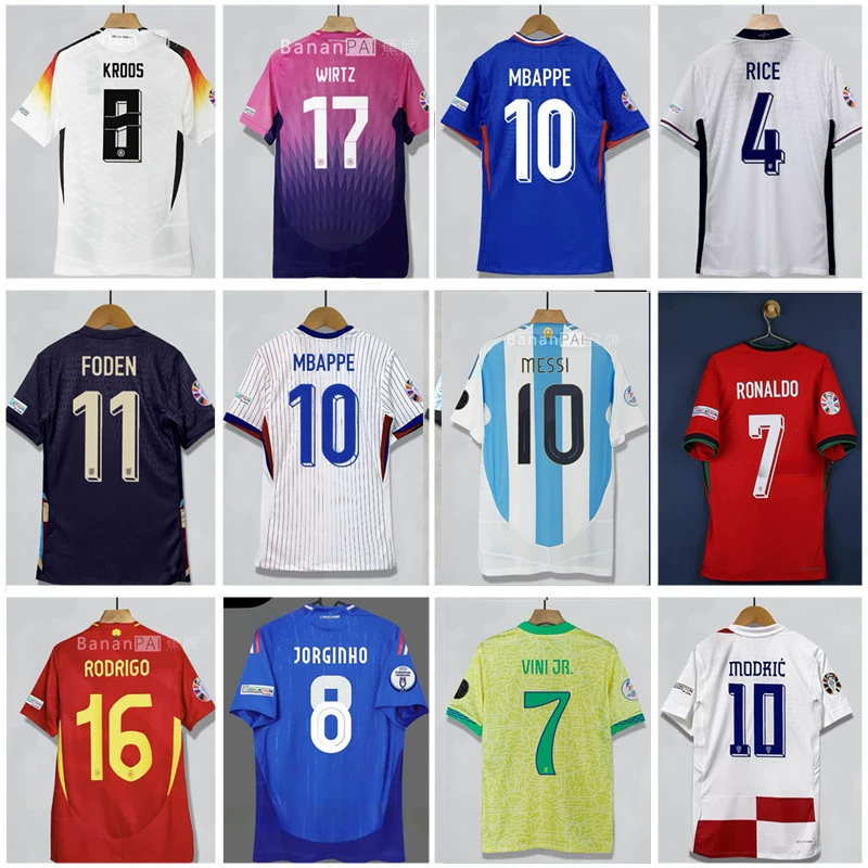 Футбольная форма Кубка Америки 2024 C Rolmy Belinghempe футболка Бразилия-Германия-Франция