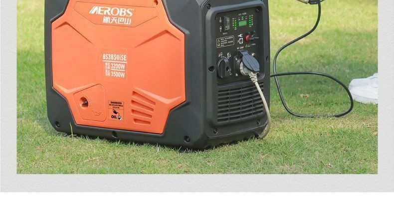 Frequency Conversion Low-Noise 2.5/3.5Kw Gasoline Generator for Home Use 220V Small Portable Outdoor Camping Free Shipping