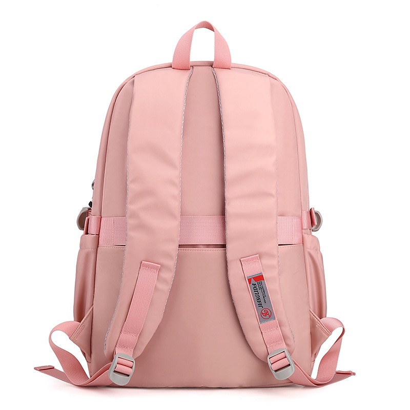Mochilas escolares para estudiantes de secundaria y preparatoria, mochilas coreanas de gran capacidad con protección para la columna vertebral para estudiantes universitarias, venta al por mayor