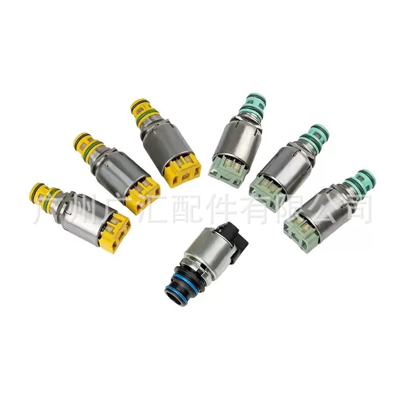 Buick Gm 6t40 Solenoid Valve Color Valve 7-Piece Set Is Suitable for Chevrolet 6At6T306T456T50 Transmission