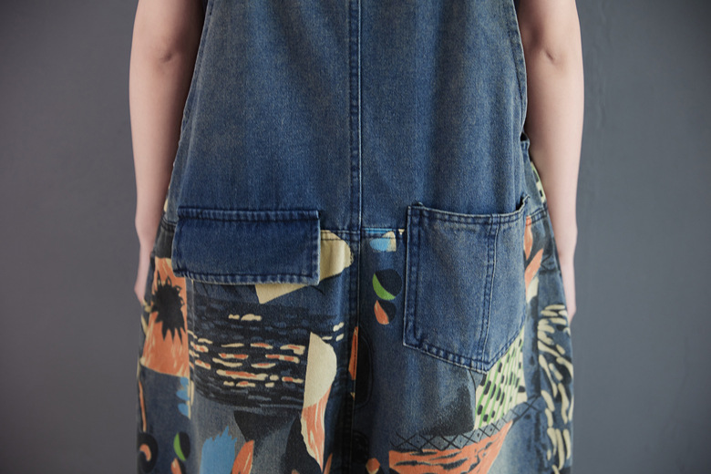 Women's Loose Plus Size Jumpsuit Image 11