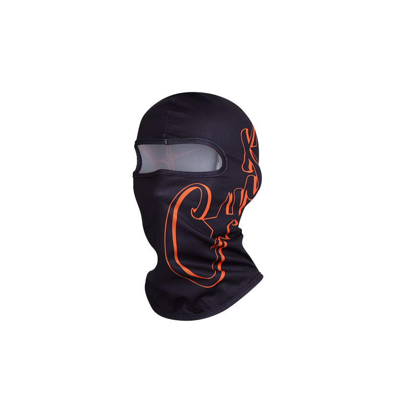 Malla de secado rápido de verano protección UV capucha de equitación deportes al aire libre máscara de protección solar forro de casco de motocicleta hombres