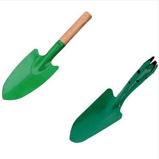Integrated Flower Shovel, Garden Shovel, Pointed Shovel for Succulent Plants, Wooden Handle, Small Shovel, Garden Potted Plant Planting Tool, Garden Tool