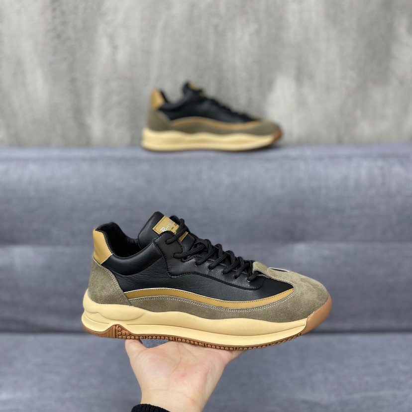 Men S Shoes Spring Station Fashion Casual All Match And Autumn Korean Version Of Daddy Single Shoes Sports Leisure_voghion.com