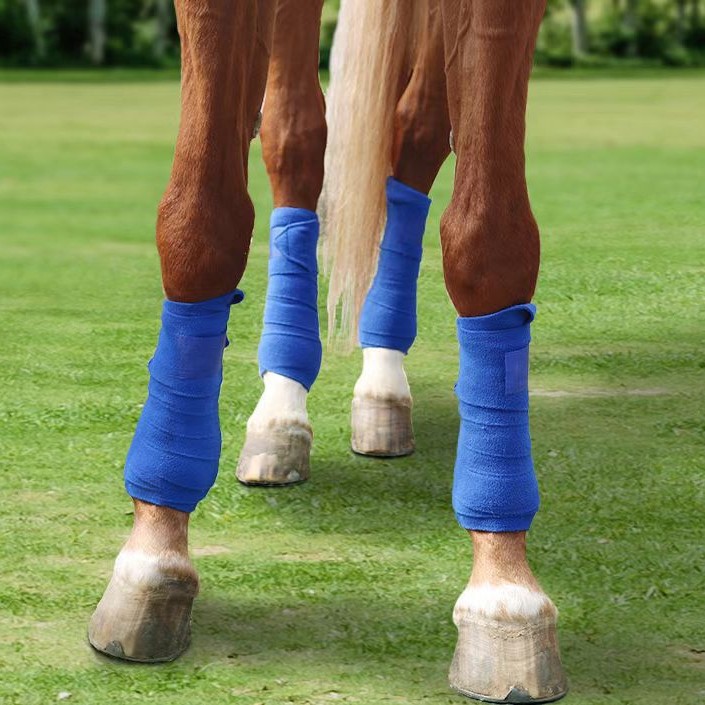Fuente de vendaje de pierna de caballo ventilado agitando pelúcia especial para caballo de carreras de caballo protector de pierna vendaje de caballo protector de pierna cinturón de artículos equestres