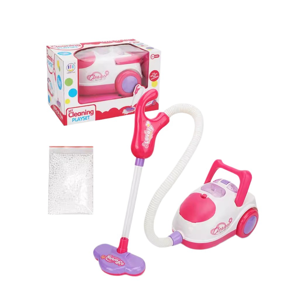 Transfronterizos nuevos niños juegan casa aspiradora niña simulación pequeños electrodomésticos juguetes limpieza juguetes educativos