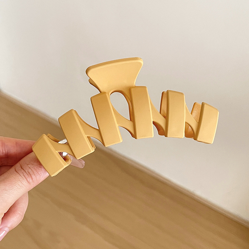 Pasador de Pelo Elegante Estilo Coreano, Pinza de Pelo Grande de Alta Gama, Nuevo Estilo 2025 para Peinados Recogidos, Pinza para Cabello Grueso.