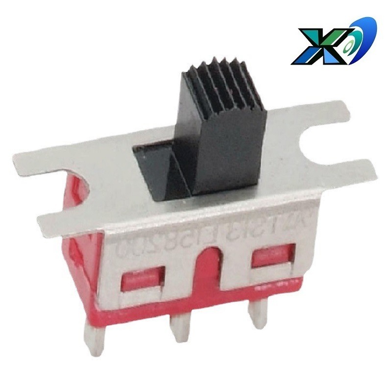 大电流两档拨动开关  迷你两位拨动开关1P2T  2档正拨滑动开关