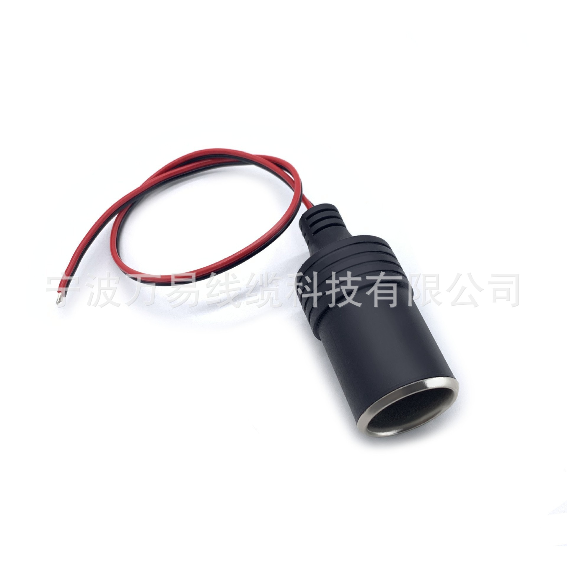 供应车充母座线大电流车载点烟器母头带线075平方改车充底座电源