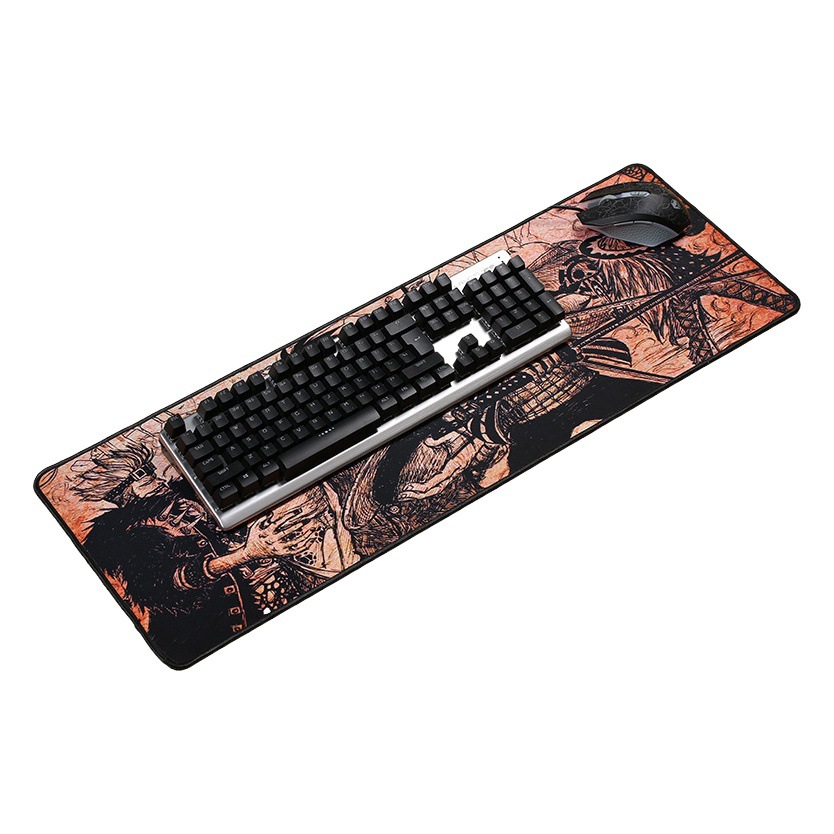 Alfombrilla de ratón grande extra grande estera de mesa de goma alfombrilla de ratón almohadilla de teclado antideslizante juego de dibujos animados almohadilla de escritorio accesorios de computadora