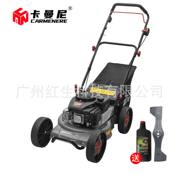 Kahmani cortadora de césped Longxin196 potencia 21 pulgadas cortadora de césped automotriz maquinaria de deshierbe de jardín