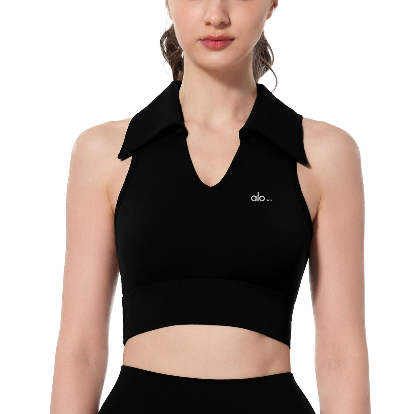 Losco exquisito traje de tenis de verano femenino ropa de bádminton delgada falda corta de yoga carrera ropa de fitness seca rápida chaleco