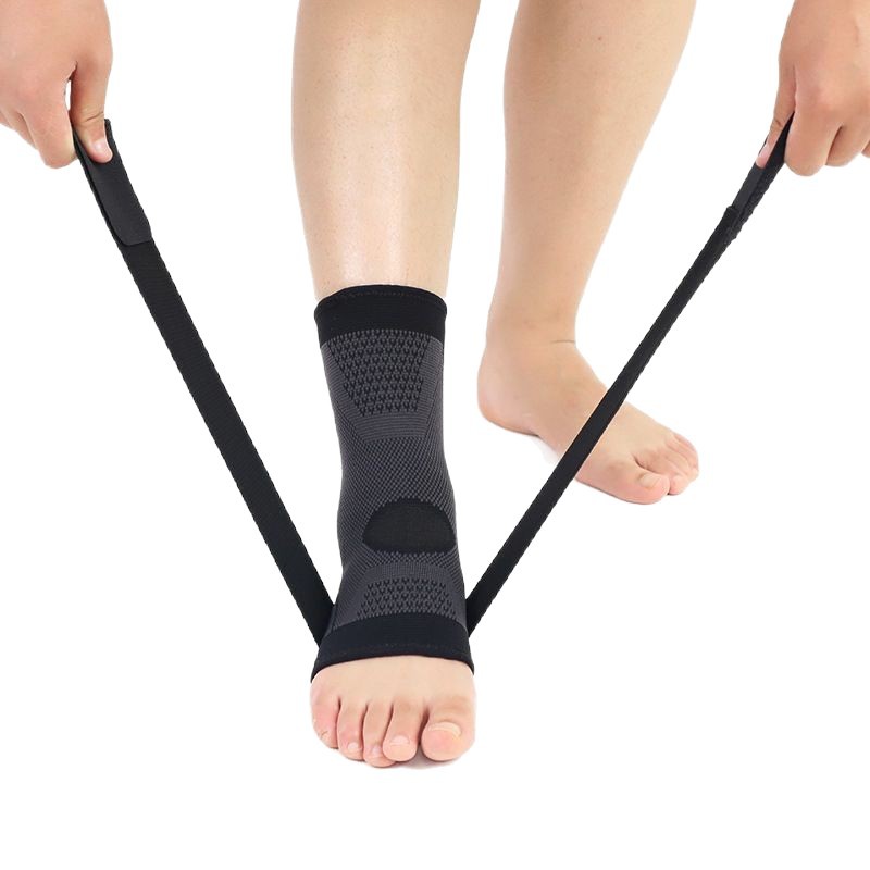 Tobillera de Fijación Deportiva de Poliéster, Transpirable y Ajustable para Baloncesto y Deportes