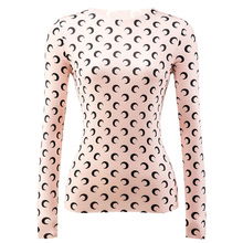 杨幂同款月亮打底衫冰丝防晒衣T恤甜辣风显瘦皮肤衣