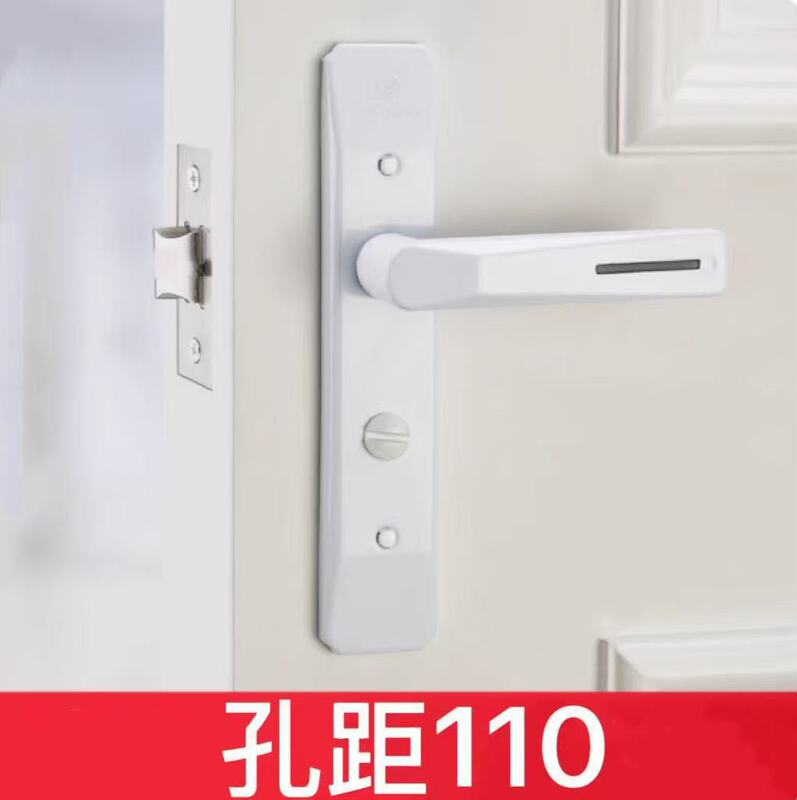 卫生间门执手锁 浴室厕所五金门锁 室内卫浴无钥匙洗手间锁具批发|undefined