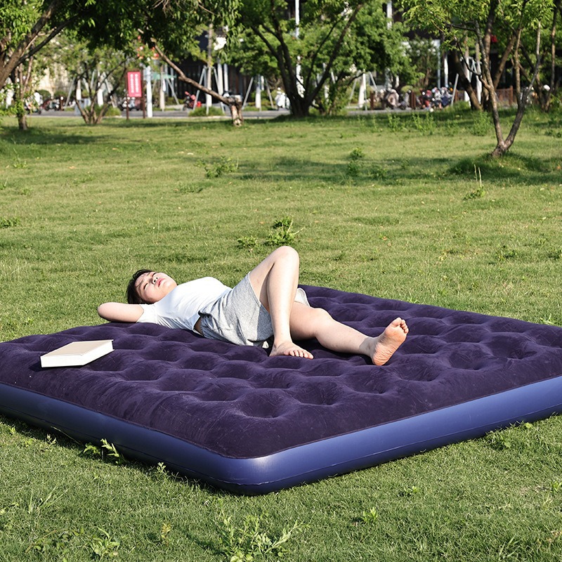 Colchón inflable individual o doble para camping